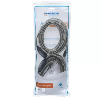 MANHATTAN USB-A na USB-B kabel, 15m, crni MANHATTAN USB-A na USB-B kabel, 15m, crni