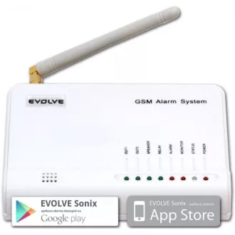 EVOLVEO Sonix - bežični GSM alarm (4 daljinska upravljača, PIR senzor pokreta, senzor vrata/prozora, vanjski zvučnik, Android/iPhone EVOLVEO Sonix - bežični GSM alarm (4 daljinska upravljača, PIR senzor pokreta, senzor vrata/prozora, vanjski zvučnik, Android/iPhone