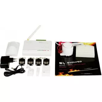 EVOLVEO Sonix - bežični GSM alarm (4 daljinska upravljača, PIR senzor pokreta, senzor vrata/prozora, vanjski zvučnik, Android/iPhone EVOLVEO Sonix - bežični GSM alarm (4 daljinska upravljača, PIR senzor pokreta, senzor vrata/prozora, vanjski zvučnik, Android/iPhone