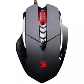 A4tech BLOODY V7 gaming miš, do 3200DPI, V-Track tehnologija, 160KB memorije, USB, CORE 2, metalni jastučići