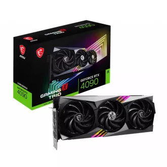 MSI VGA NVIDIA GeForce RTX 4090 GAMING X TRIO 24G, 24G GDDR6X, 3xDP, 1xHDMI MSI VGA NVIDIA GeForce RTX 4090 GAMING X TRIO 24G, 24G GDDR6X, 3xDP, 1xHDMI
