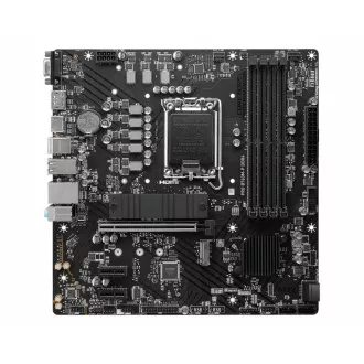MSI MB Sc LGA1700 PRO B760M-P DDR4, Intel B760, 4xDDR4, 1xDP, 1xHDMI, 1xVGA, mATX