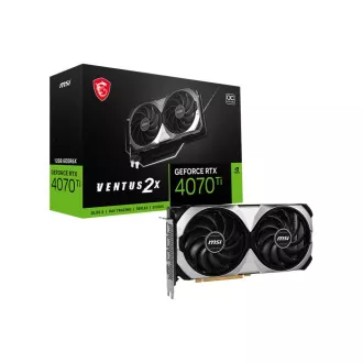 MSI VGA NVIDIA GeForce RTX 4070 Ti VENTUS 2X 12G OC, 12G GDDR6X, 3xDP, 1xHDMI