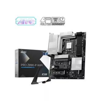 MSI MB Sc LGA1851 PRO Z890-P WIFI, Intel Z890, 4xDDR5, 1xDP, 1xHDMI, 1xDP Type-C, WI-FI MSI MB Sc LGA1851 PRO Z890-P WIFI, Intel Z890, 4xDDR5, 1xDP, 1xHDMI, 1xDP Type-C, WI-FI