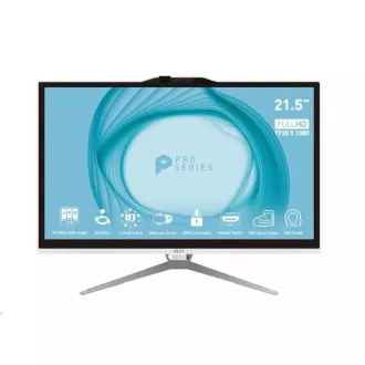 MSI PC AiO PRO AP222T, i3-13100, 21.5" FHD, 8GB, 512GB SSD, UHD 730, bez OS-a, bijela