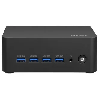 MSI PC Cubi Z AI 8M-004BEU, R9 8945HS, N/A, N/A SSD, N/A, Bez OS-a, Crno