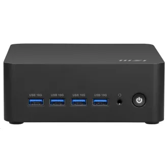MSI PC Cubi Z AI 8M-008BEU, R5 8645HS, N/A, N/A SSD, N/A, Bez OS-a, Crno