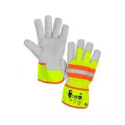HIVI rukavice, kombinirane, žuto-narančaste, vel. 10.5