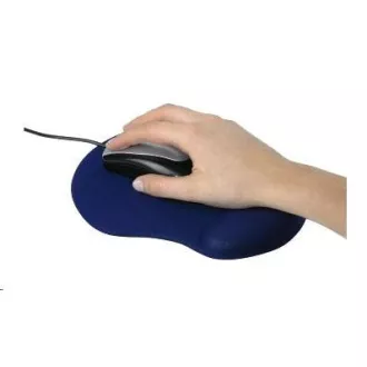 Hama ergonomska gel podloga za miš, plava Hama ergonomska gel podloga za miš, plava