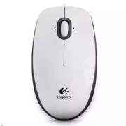 Logitech miš B100, bijeli