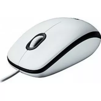 Logitech miš B100, bijeli Logitech miš B100, bijeli