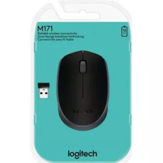 Logitech bežični miš M171, crni