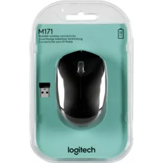 Logitech bežični miš M171, crni