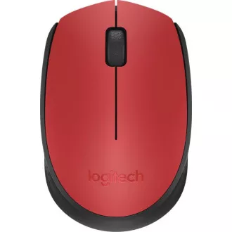 Logitech bežični miš M171, crveni