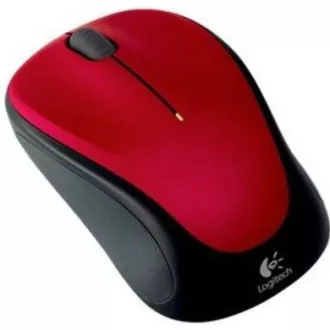 Logitech bežični miš M235, crveni