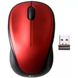 Logitech bežični miš M235, crveni