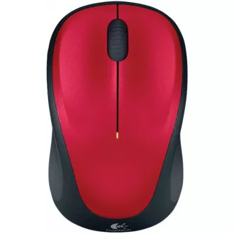 Logitech bežični miš M235, crveni
