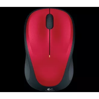 Logitech bežični miš M235, crveni