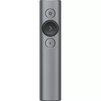 Logitech Spotlight Plus prezenter, Wireless, Bluetooth, tamno siva