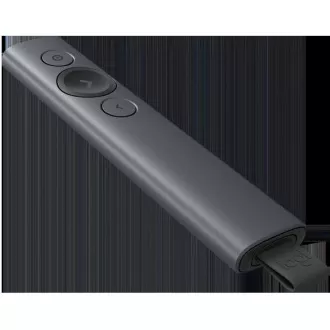 Logitech Spotlight Plus prezenter, Wireless, Bluetooth, tamno siva
