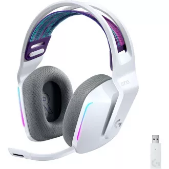 Logitech G733 slušalice za igranje, LIGHTSPEED bežične RGB slušalice za igre, EMEA, bijela Logitech G733 slušalice za igranje, LIGHTSPEED bežične RGB slušalice za igre, EMEA, bijela