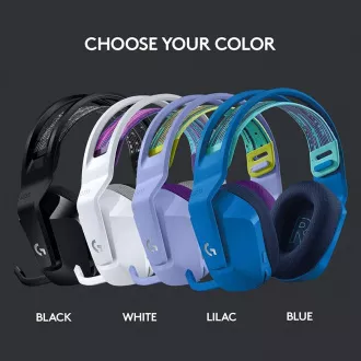 Logitech G733 slušalice za igranje, LIGHTSPEED bežične RGB slušalice za igre, EMEA, bijela Logitech G733 slušalice za igranje, LIGHTSPEED bežične RGB slušalice za igre, EMEA, bijela