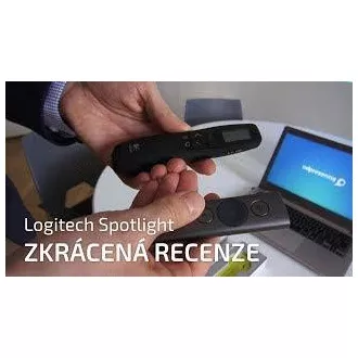 Logitech Spotlight Presenter, bežični, Bluetooth, zlatni