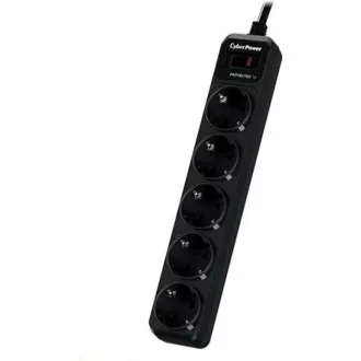 CyberPower Surge Buster ™ 5 utičnica, 1,8 m, njemački, novo CyberPower Surge Buster ™ 5 utičnica, 1,8 m, njemački, novo
