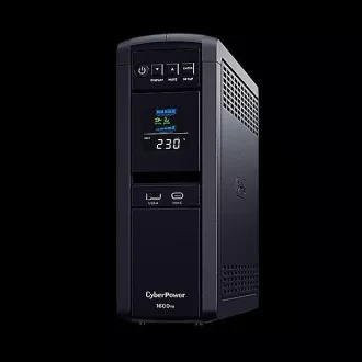 CyberPower PFC SineWave LCD GP UPS 1600VA/1000W, Schuko utičnice