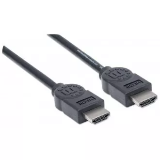 MANHATTAN kabel High Speed HDMI 4K, 3D, muški na muški, oklopljeni, crni, 1,8 m