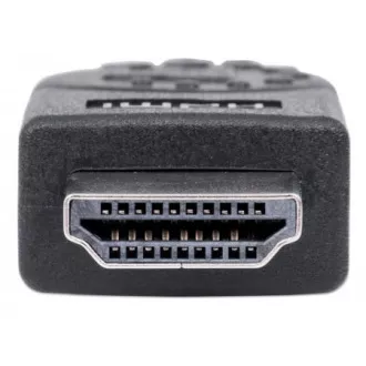 MANHATTAN kabel High Speed HDMI 4K, 3D, muški na muški, oklopljeni, crni, 1,8 m