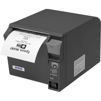 EPSON TM-T70II pisač blagajne, USB + serijski, crni, rezač, sa napajanjem EPSON TM-T70II pisač blagajne, USB + serijski, crni, rezač, sa napajanjem