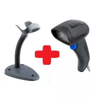 DataLogic QuickScan QD2430, 2D čitač kodova, postolje, crno, USB kabel