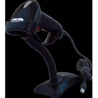 Virtuos laserski čitač HT-900A, USB (emulacija tipkovnice / RS232), crni