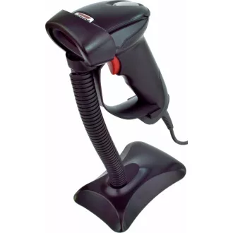 Virtuos laserski čitač HT-900A, USB (emulacija tipkovnice / RS232), crni