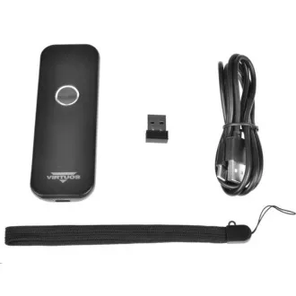 Virtuos CCD 2D čitač Virtuos HW-856A mini, bežični, džepni, crni
