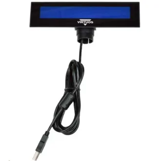 Virtuos LCD korisnički zaslon Virtuos FL-2026MB 2x20, USB, crni - Rabljen Virtuos LCD korisnički zaslon Virtuos FL-2026MB 2x20, USB, crni - Rabljen