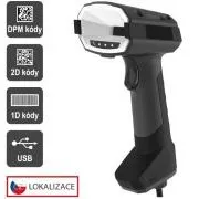 Virtuos CCD 2D DPM industrijski čitač HT-880DPM, USB, tamno siva