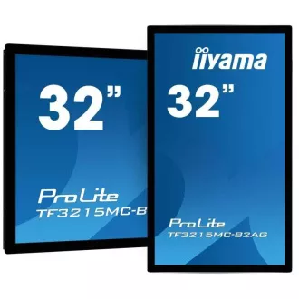Iiyama ProLite TF3215MC-B2AG, 24/7, 80 cm (31.5''), projicirani kapacitivni, Full HD, kit (USB), crna Iiyama ProLite TF3215MC-B2AG, 24/7, 80 cm (31.5''), projicirani kapacitivni, Full HD, kit (USB), crna