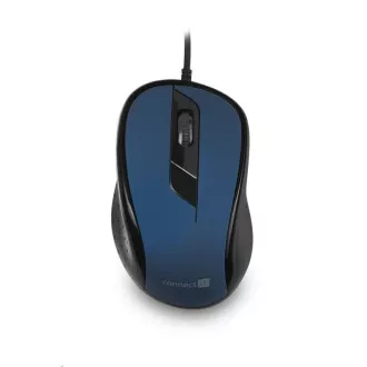 CONNECT IT Optički miš, USB, plavi