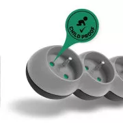 CONNECT IT produžni kabel 230 V, 6 utičnica, 3 m, sa prekidačem (bijeli)