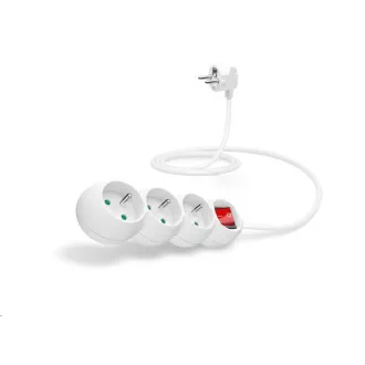 CONNECT IT produžni kabel 230 V, 3 utičnice, 1,5 m, sa prekidačem (bijeli) CONNECT IT produžni kabel 230 V, 3 utičnice, 1,5 m, sa prekidačem (bijeli)