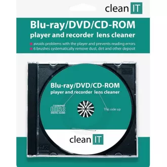 CLEAN IT CD za čišćenje za Blu-ray / DVD / CD-ROM playere (zamjena za CL-32)