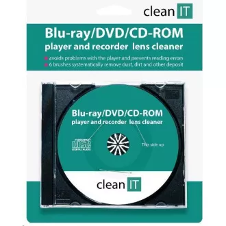 CLEAN IT CD za čišćenje za Blu-ray / DVD / CD-ROM playere (zamjena za CL-32)