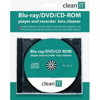 CLEAN IT CD za čišćenje za Blu-ray / DVD / CD-ROM playere (zamjena za CL-32)