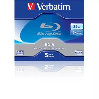 VERBATIM BD-R SL (5 paketa) Blu-Ray / Jewel / 6x / 25 GB