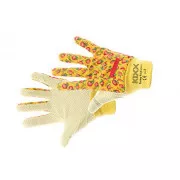 FUNKY FRUIT rukavice s PVC metom narančaste 8
