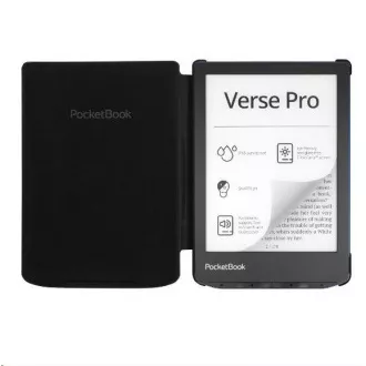 Pocketbook 629_634 Korice školjke, crne - korice poderane