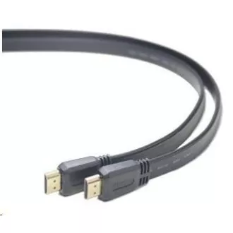 PREMIUMCORD HDMI High Speed + Ethernet ravni kabel, pozlaćeni konektori, 1m PREMIUMCORD HDMI High Speed + Ethernet ravni kabel, pozlaćeni konektori, 1m