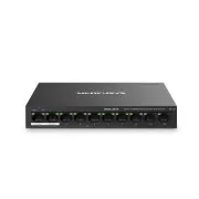 MERCUSYS prekidač MS110P (10x100Mb/s, 8xPoE+, 65W, bez ventilatora)